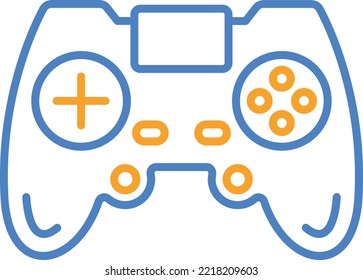 Konsolenvektorsymbol. Kann für Druck-, Mobil- und Web-Anwendungen verwendet werden.