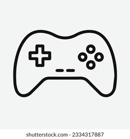 Console vector icon. Games. Remote.