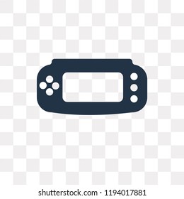 Console vector icon isolated on transparent background, Console transparency concept can be used web and mobile