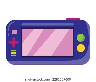 console video game portable icon isolated