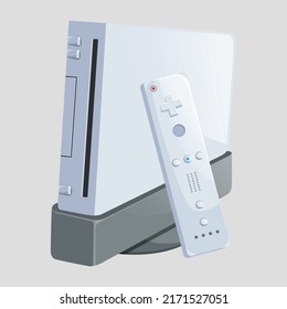 console video game vector set illustration