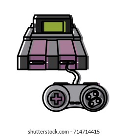 Console videogame isolated