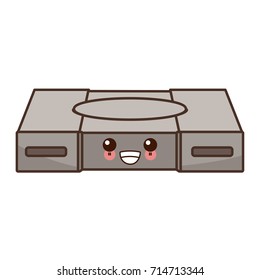 Console videogame isolated cute kawaii cartoon