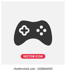 Console,Joystick Vector Icon Illustration.Premium Quality.