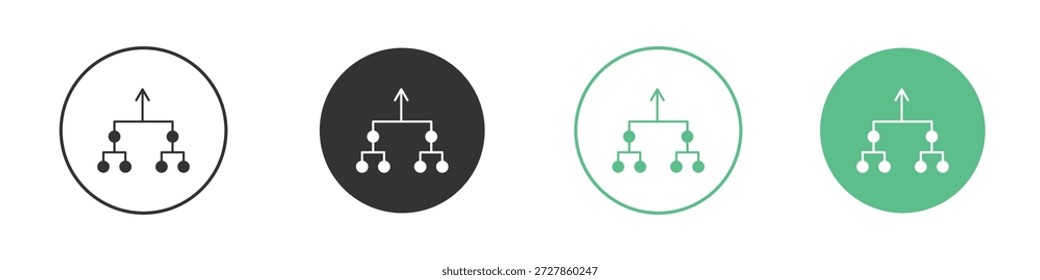 Ícone de consolidação em estilo sólido pode ser usado para web, móvel, ui