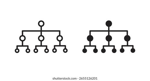 Diseño de Vector de icono de consolidación. establecer iconos web