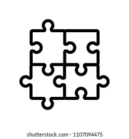 Icono de consolidación, ilustración vectorial