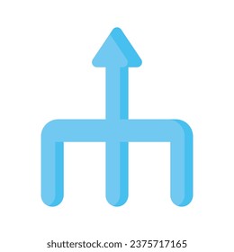 Consolidation icon vector isolated on white background