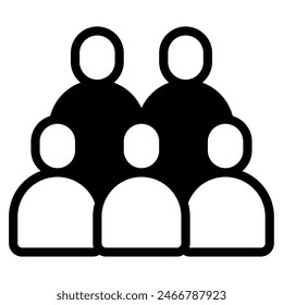 Consortium icon for web, app, infographic, etc