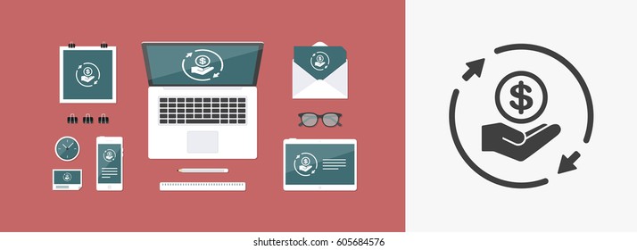 Transaction Icon Images Stock Photos Vectors Shutterstock - 