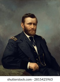 Constant Mayer's portrait of General Grant