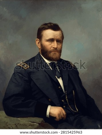 Constant Mayer's portrait of General Grant