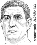 Constantine I -  also known as Constantine the Great, was Roman emperor from AD 306 to 337 and the first Roman emperor to convert to Christianity