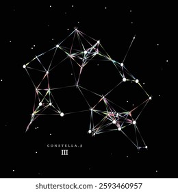 Constella Beta Series - Item 03. A unique, original, completely random star formation or constellation.
