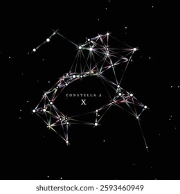 Constella Beta Series - Item 10. A unique, original, completely random star formation or constellation.
