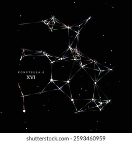 Constella Beta Series - Item 16. A unique, original, completely random star formation or constellation.