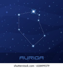 Constellation Auriga, Charioteer 