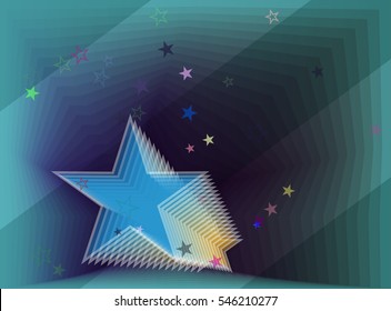 constellation between original brochure, pretty ensemble above banner