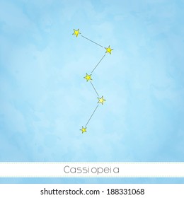 Constellation Cassiopeia