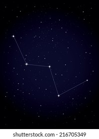 Constellation Cassiopeia