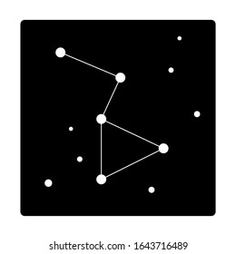 Constellation design icon vector symbol
