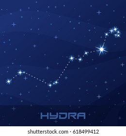 Constellation Hydra, Water Snake