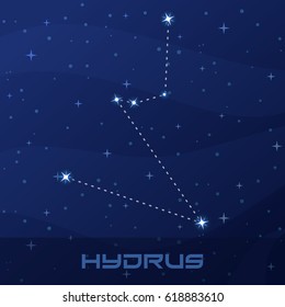 Constellation Hydrus, Water Snake