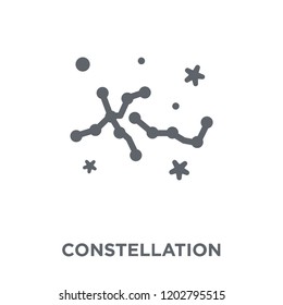 Constellation icon. Constellation design concept from Astronomy collection. Simple element vector illustration on white background.