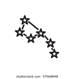 constellation icon illustration isolated vector sign symbol