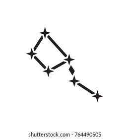 constellation icon illustration isolated vector sign symbol