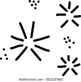 Constellation Icon, isolated on white background