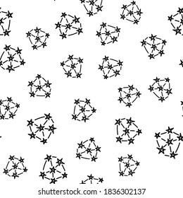 Constellation Icon, isolated on white background