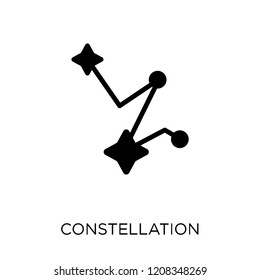 Constellation icon. Constellation symbol design from Astronomy collection.