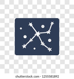 Constellation icon. Trendy Constellation logo concept on transparent background from Astronomy collection