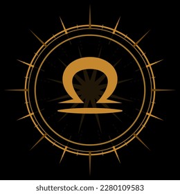 constellation illustration | Libra | September-October