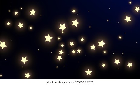 Constellation Map. Astronomical Print. Dark Blue Galaxy Pattern. Beautiful Cosmic Sky with Many Stars.     Vector Milky Way Background.