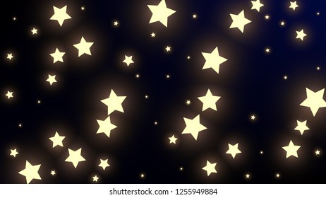 Constellation Map. Astronomical Print. Mystic Cosmic Sky with Many Stars.     Dark Galaxy Pattern. Vector Milky Way Background.