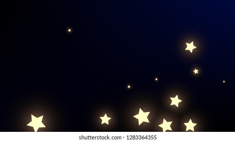 Constellation Map. Night Galaxy Pattern. Magic Cosmic Sky with Many Stars.     Astronomical Print. Vector Constellation Pattern.