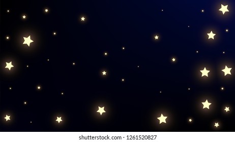 Constellation Map. Shining Cosmic Sky with Many Stars.     Astronomical Print. Blue Galaxy Pattern. Vector Sky Cosmos Background.