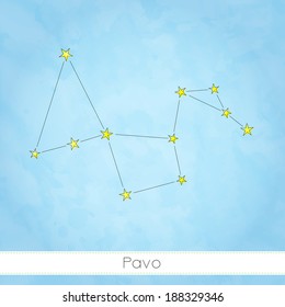 Constellation Pavo