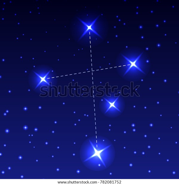 Cross southern Crux Constellation