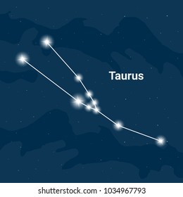 The constellation Taurus (The Bull)