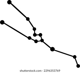 constellation vector for design material