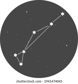 Constellations of the southern hemisphere of the Dorado