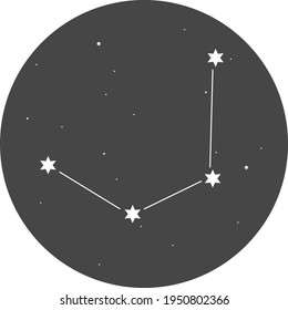 Constellations of the southern hemisphere of the Mensa