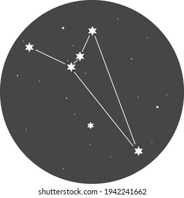 Constellations of the southern hemisphere of the Octans