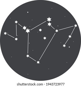 Constellations of the southern hemisphere of the Phoenix