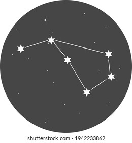 Constellations of the southern hemisphere of the Volans