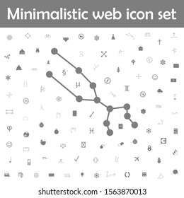 Constellations taypyc icon. Web, minimalistic icons universal set for web and mobile