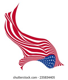 Constitution Day USA Flag